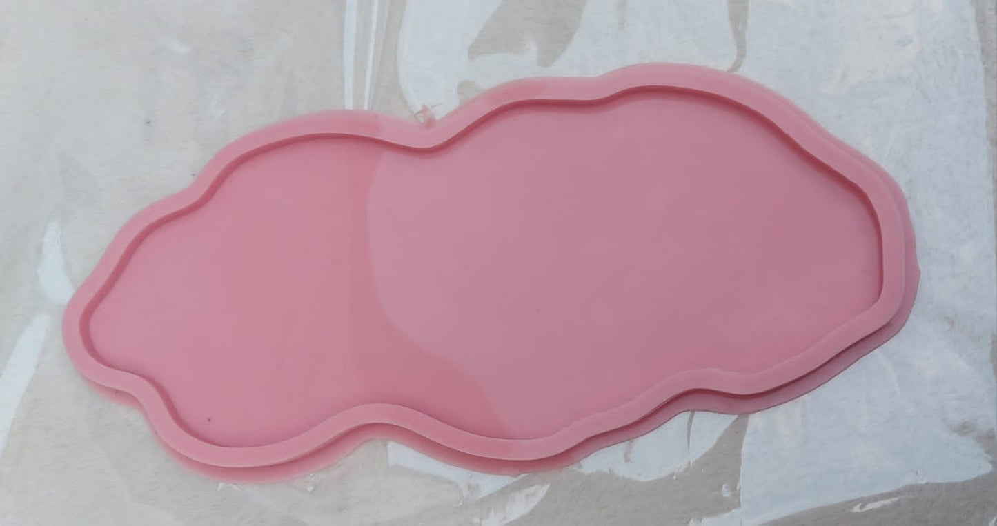 قالب صينية متعرج من Resin4rose