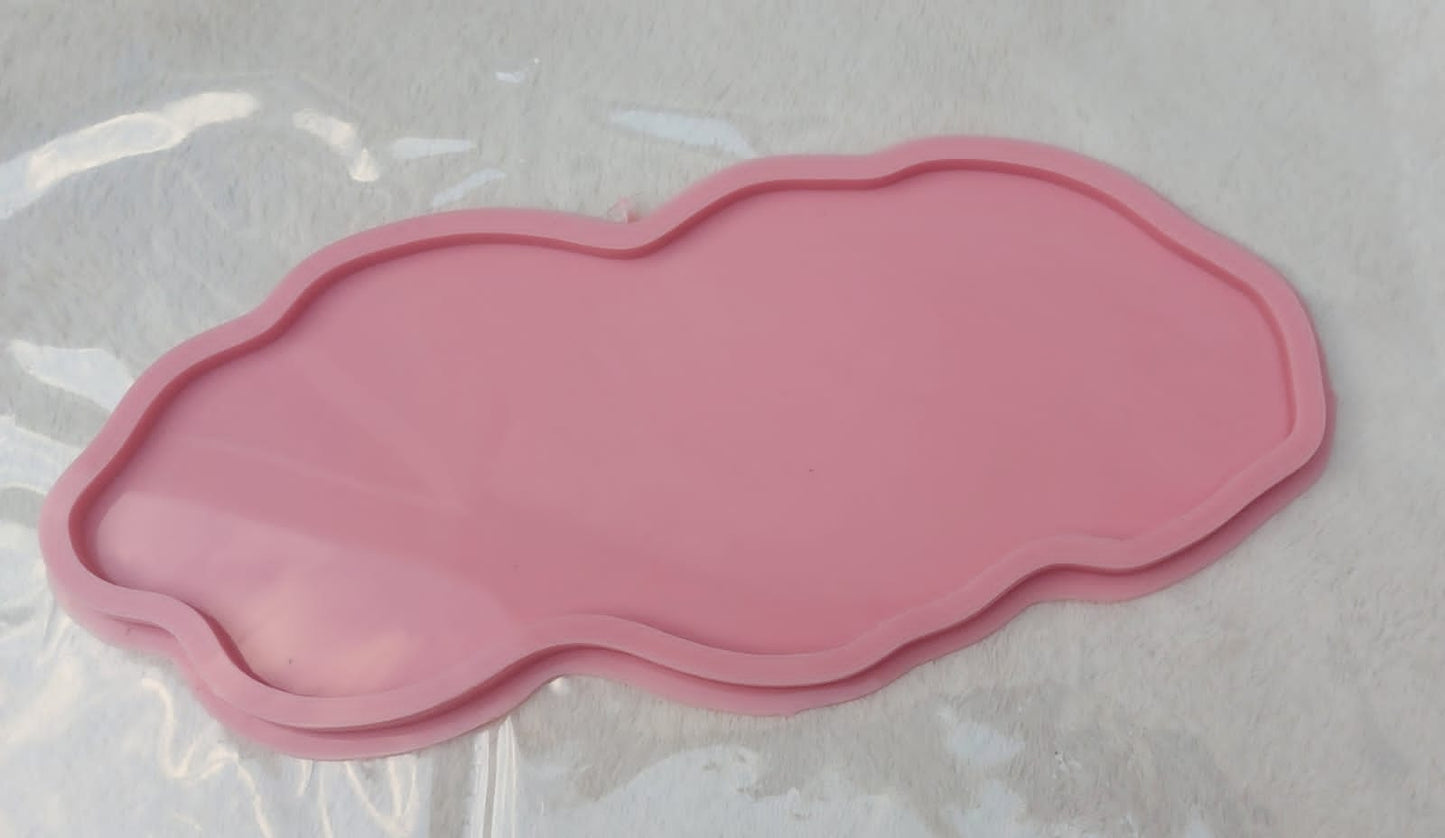 قالب صينية متعرج من Resin4rose