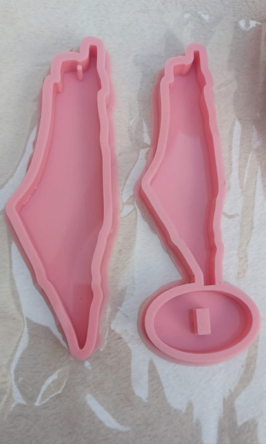 Deep Palestine mold Resin4rose