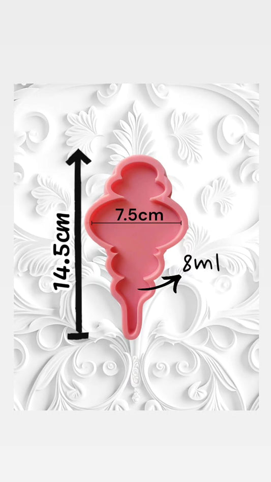 A new design template that fits a car pendant