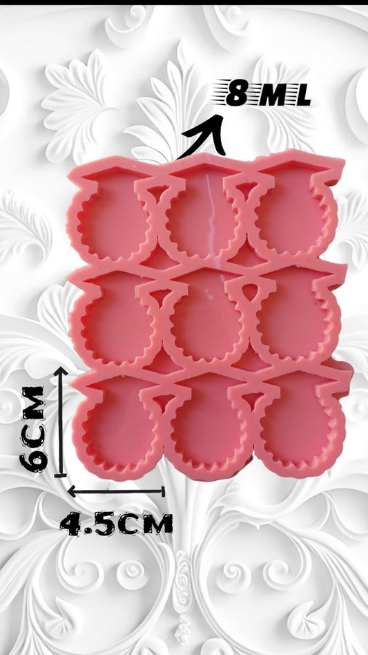 Silicone graduation mold