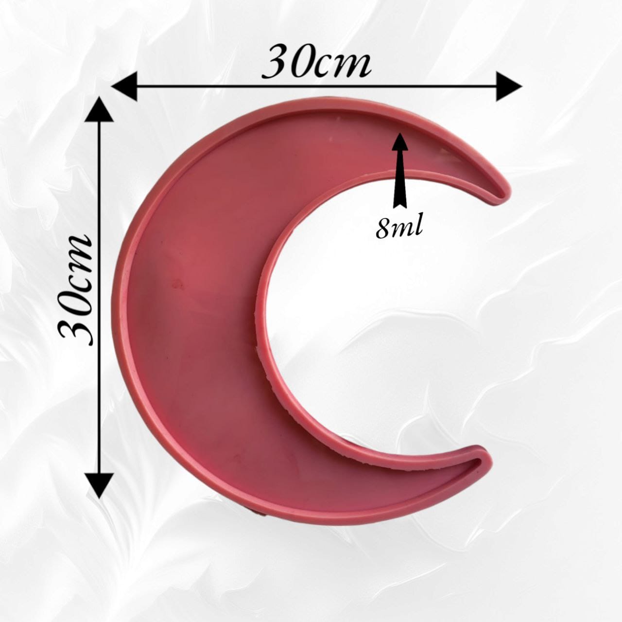 Moon shaped mold