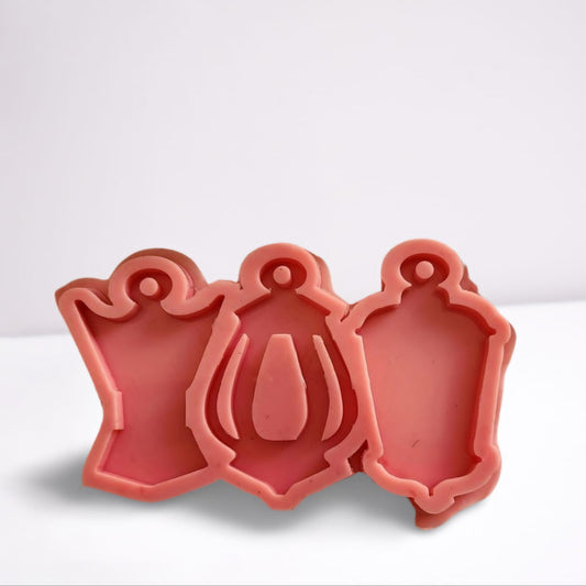 Ramadan lantern template, size 5×8