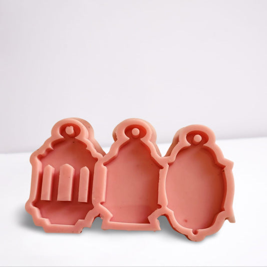 Ramadan lantern template, size 5×8