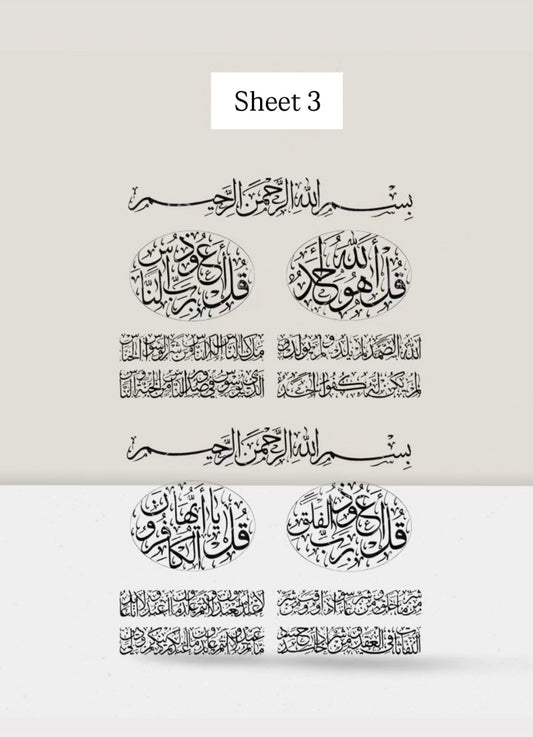 Sheet printing on transparent paper