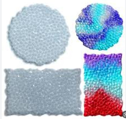 Crystal tray silicone mold