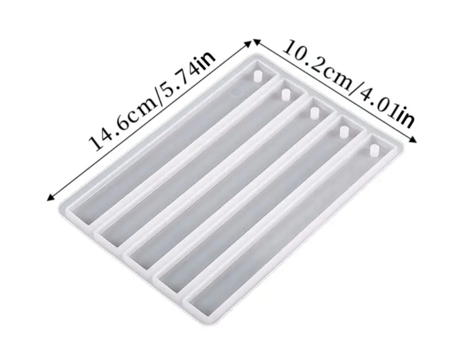 Silicone separator mold