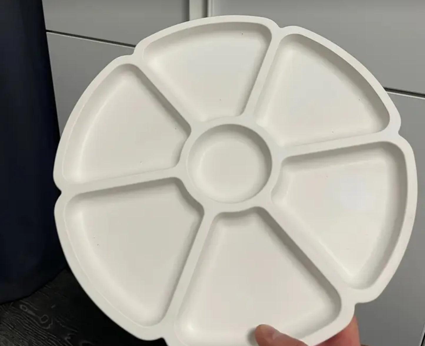 Deep silicone snack mold