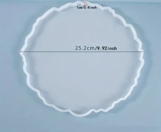 Wavy Circle Silicone Mold