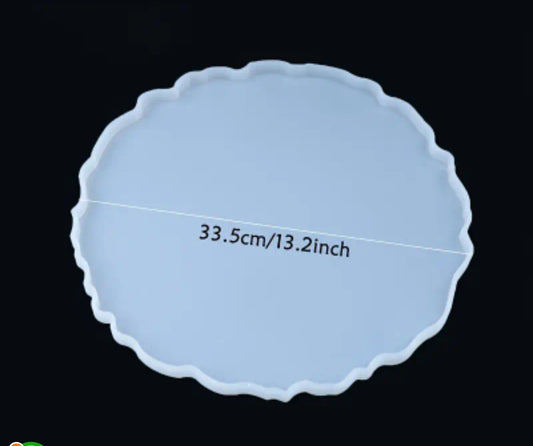 Wavy Circle Silicone Mold