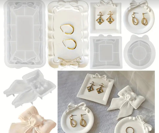 Hollow bow silicone mold