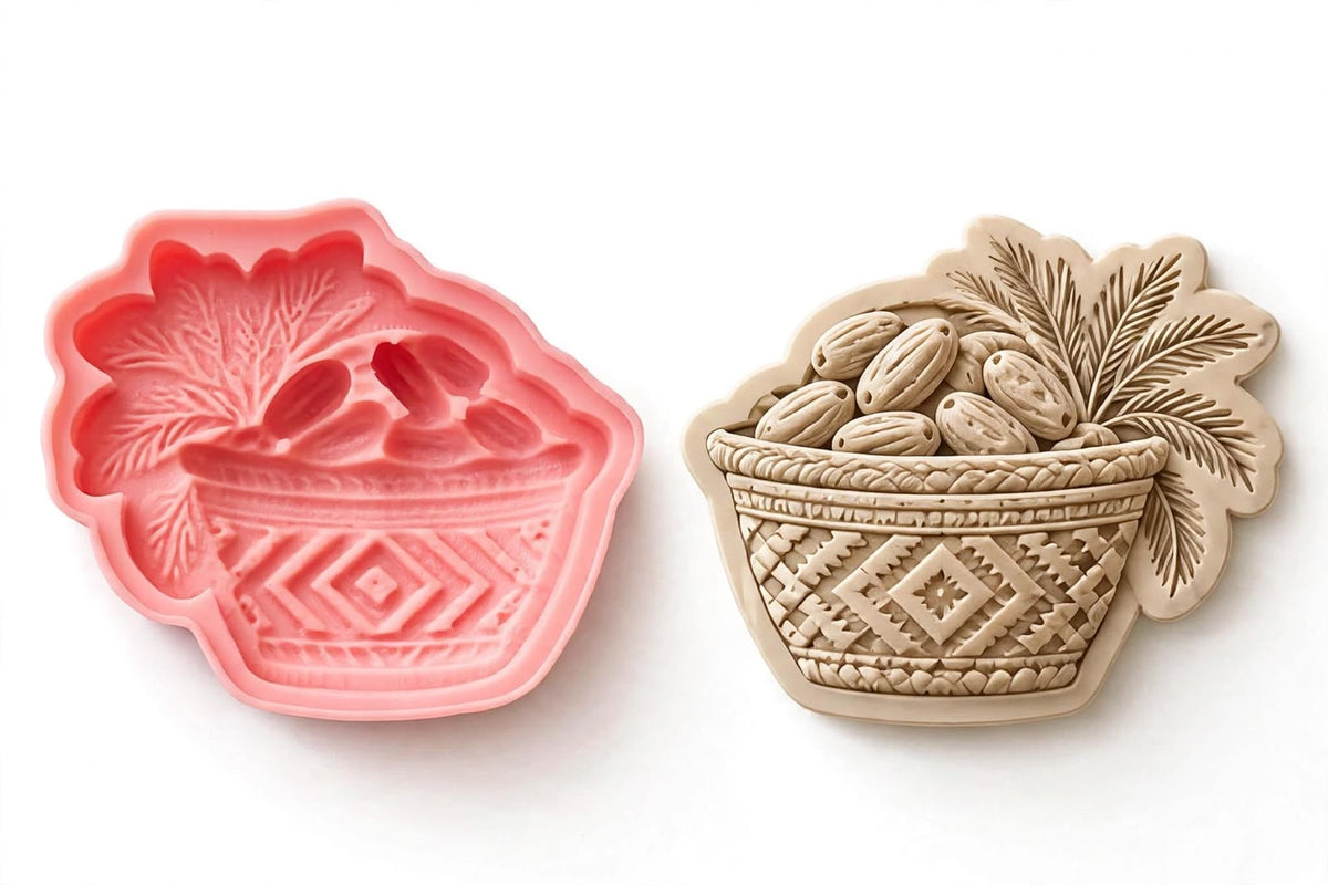 Traditional Date Basket Silicone Mold – A Symbol of Emirati Hospitality