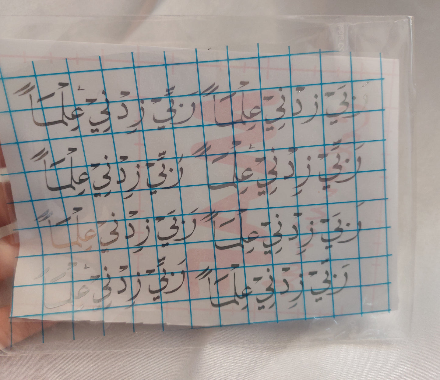 شيت فينيل وربي زدني علما