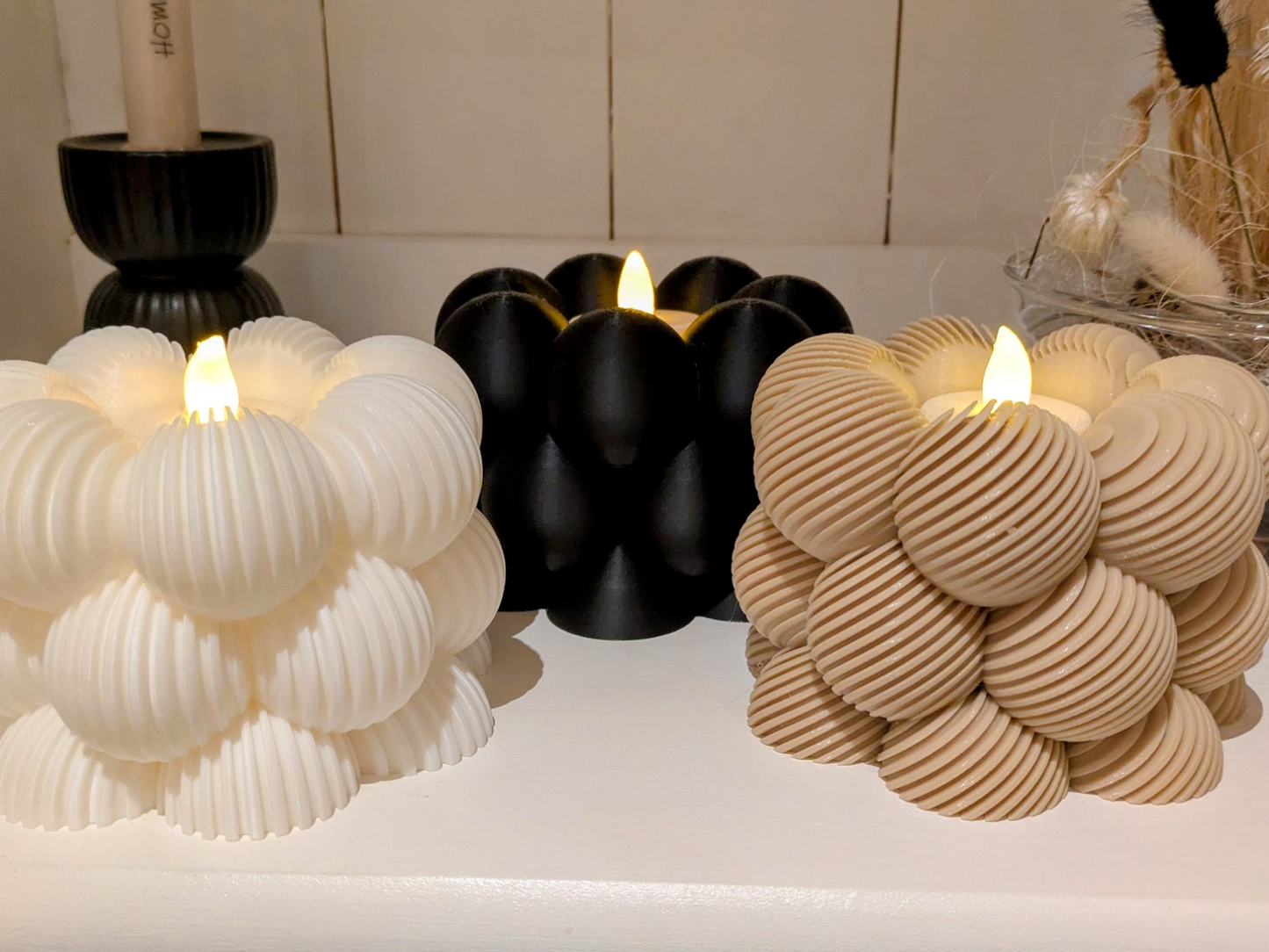 Bubble-shaped silicone mold