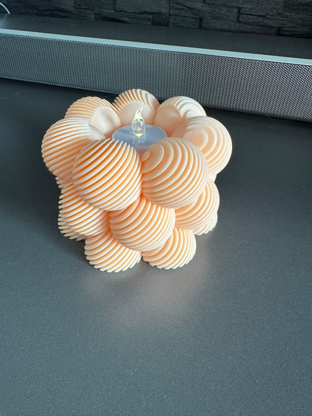 Bubble-shaped silicone mold