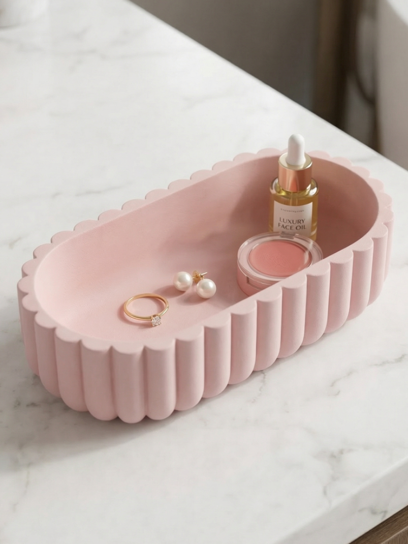 Silicone molds for casting cups and saucers, plaster containers for candles and accessories, candle holders, and jewelry storage – featuring irregular shapes, these versatile epoxy resin molds are ideal for home decor and crafts.