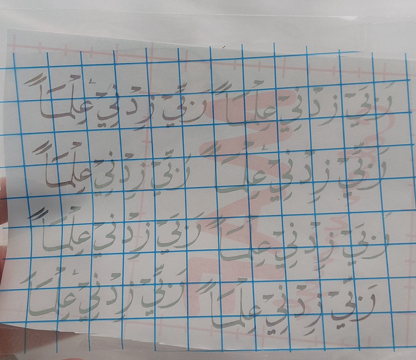 شيت فينيل وربي زدني علما