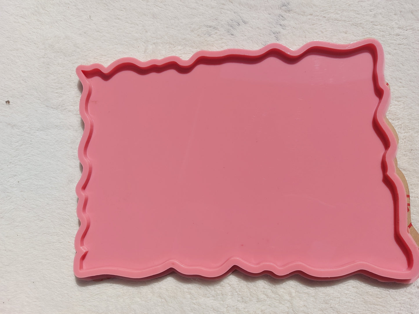 قالب مستطيل مموج مقاس  35×25cm
