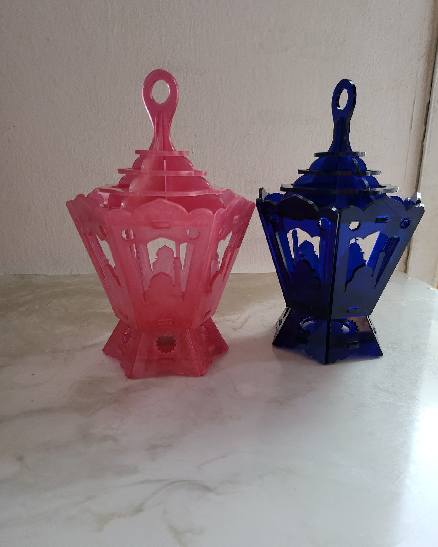 Hexagonal Lantern Template