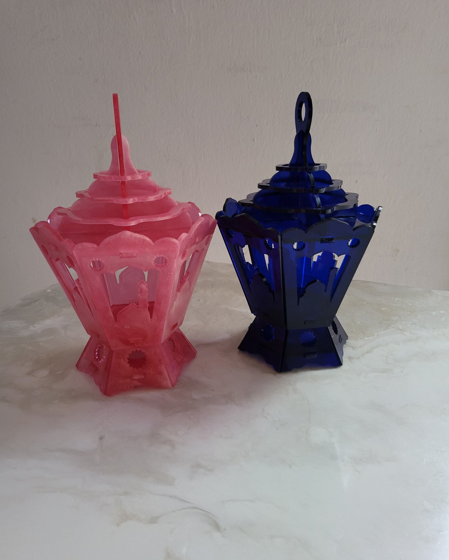 Hexagonal Lantern Template