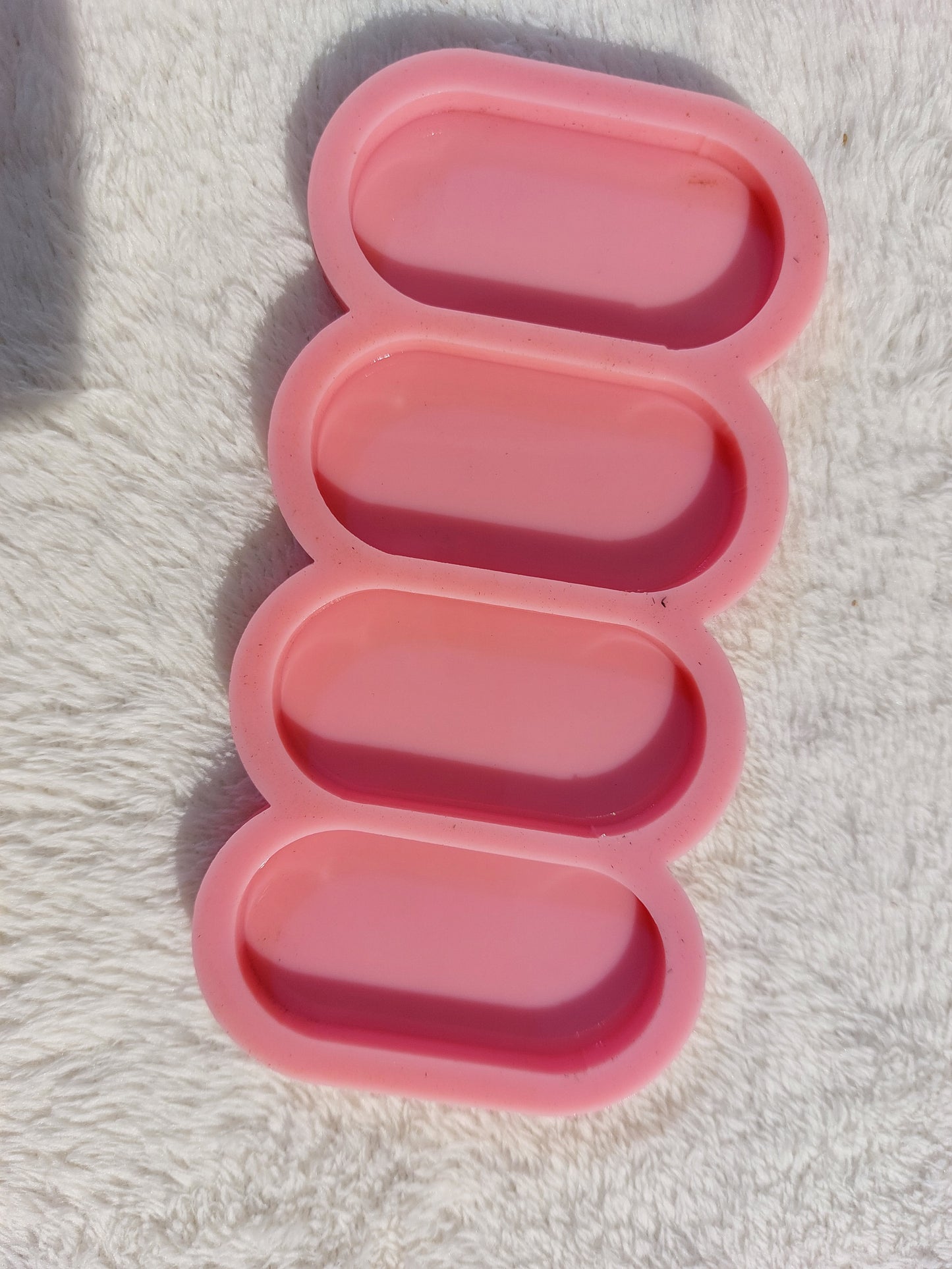قالب بيضاوي الشكل تعليقة مفتاح مقاس 6×4cm