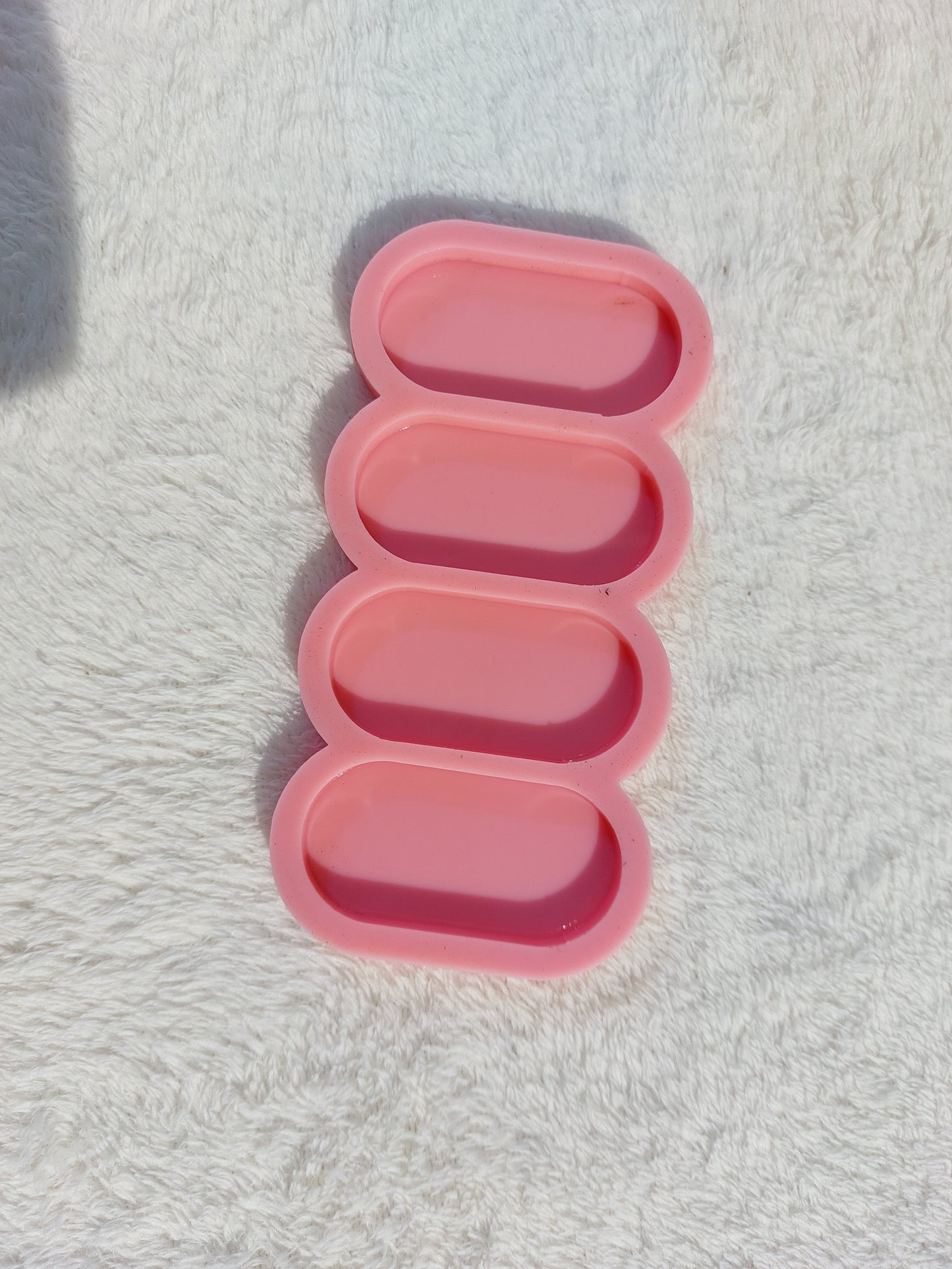 قالب بيضاوي الشكل تعليقة مفتاح مقاس 6×4cm