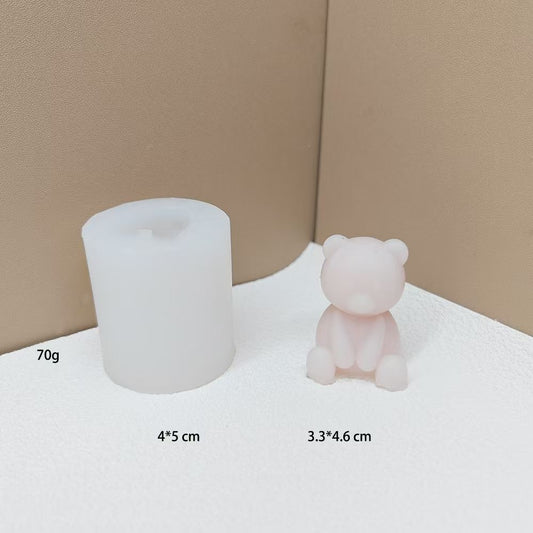 Bear silicone mold