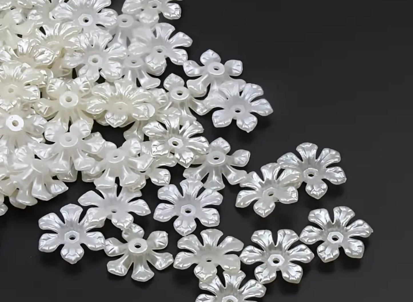 A collection of elegant pearl embellishment and filling accessories designed for handicrafts, resin crafting, and decorating incense burners and luxury jewelry boxes