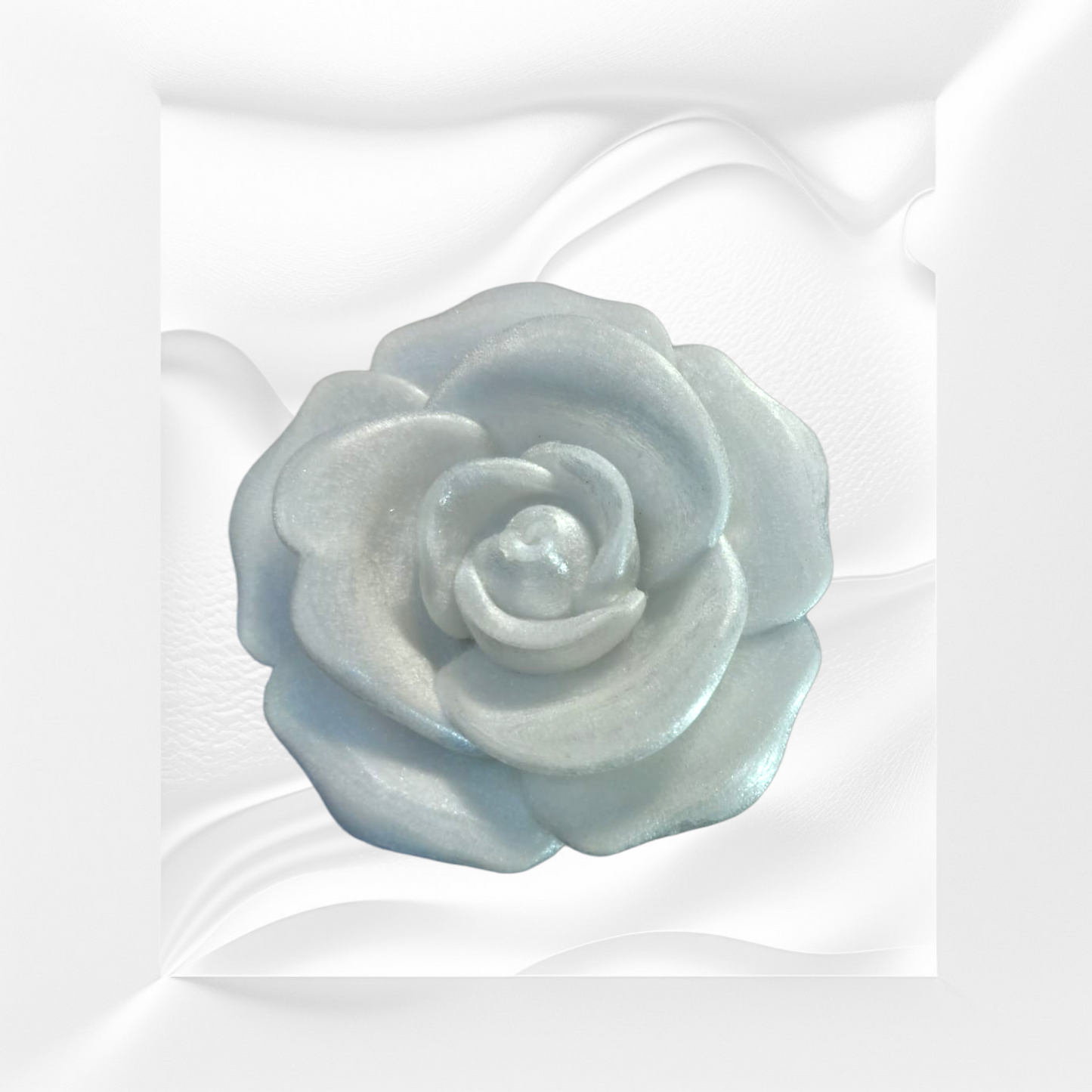 Rose silicone mold Silicone flower mold for making wax, plaster and resin artifacts