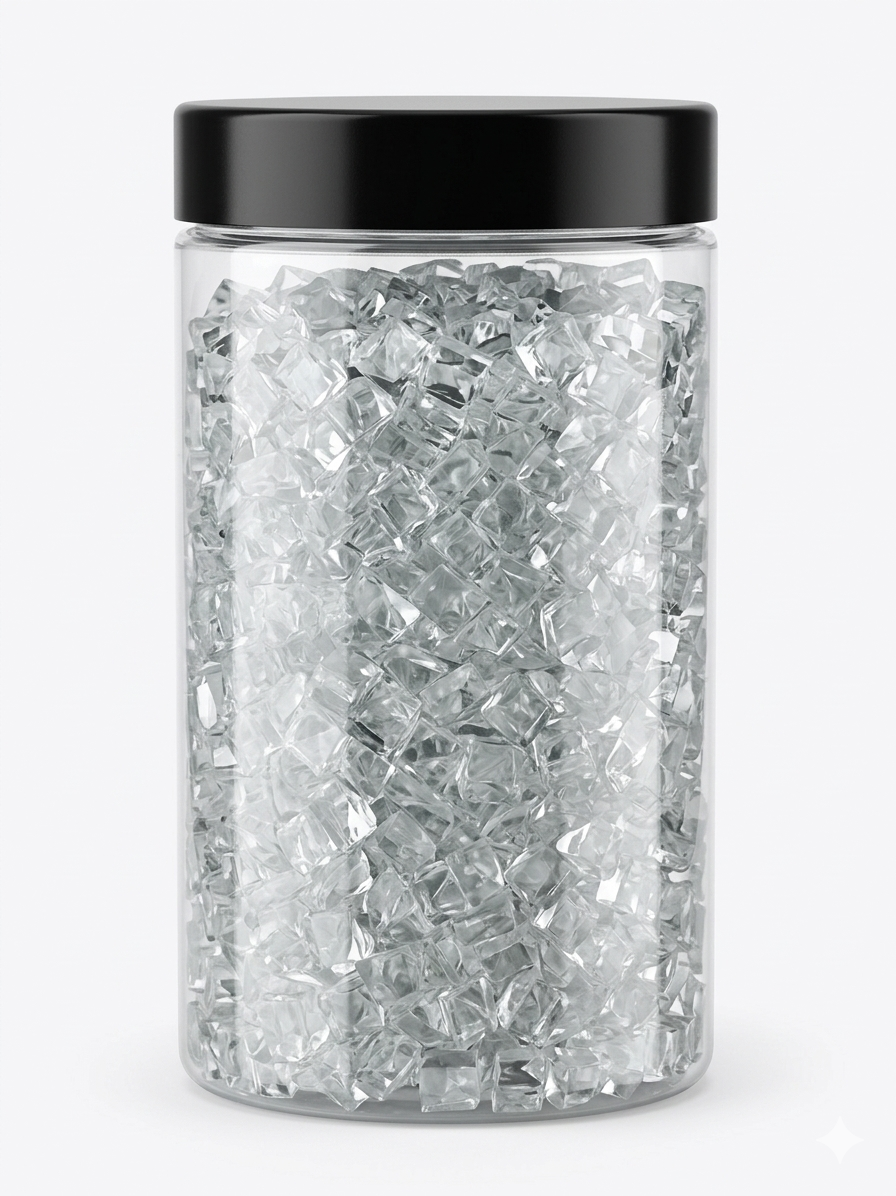 Crystal Transparent Glass Cubes - Irregular color for use with epoxy resin templates, handicrafts and art decorations, craft accessories, decorative decorations, art craftsmanship, decorative stones, handicraftship, craft lovers