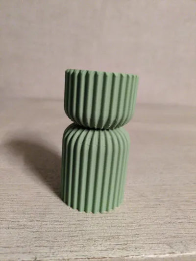 silicone mold designed for candle holder cups and suitable for making resin candles, aromatherapy candles, weddings, and displays. Made of natural silicone. ~Silicone mold for resin, geometric incense, 3D decorative silicone candle mold