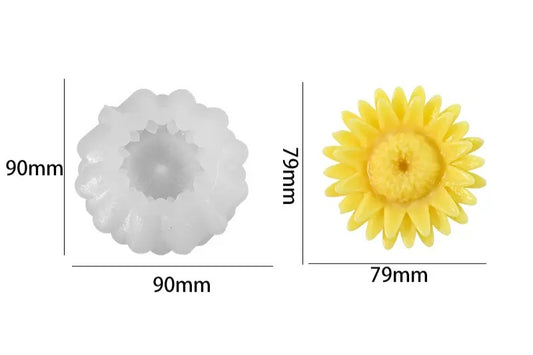 Silicone molds rose
