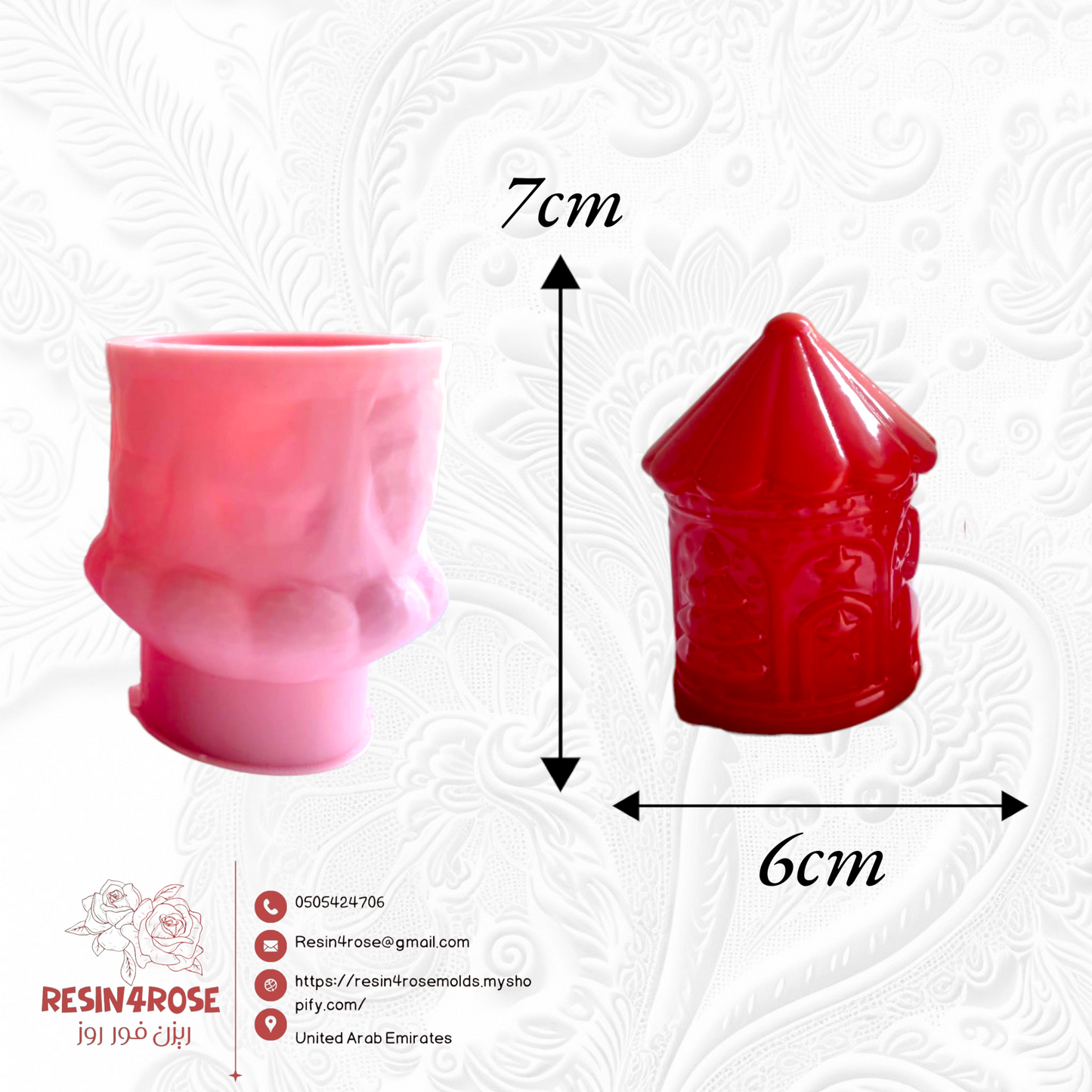 Silicone lantern molds are made of silicone for casting resin, plaster, and candles, suitable for making lanterns and candle holders. Featuring irregular shapes, these versatile epoxy resin molds are ideal for home decoration and crafts.