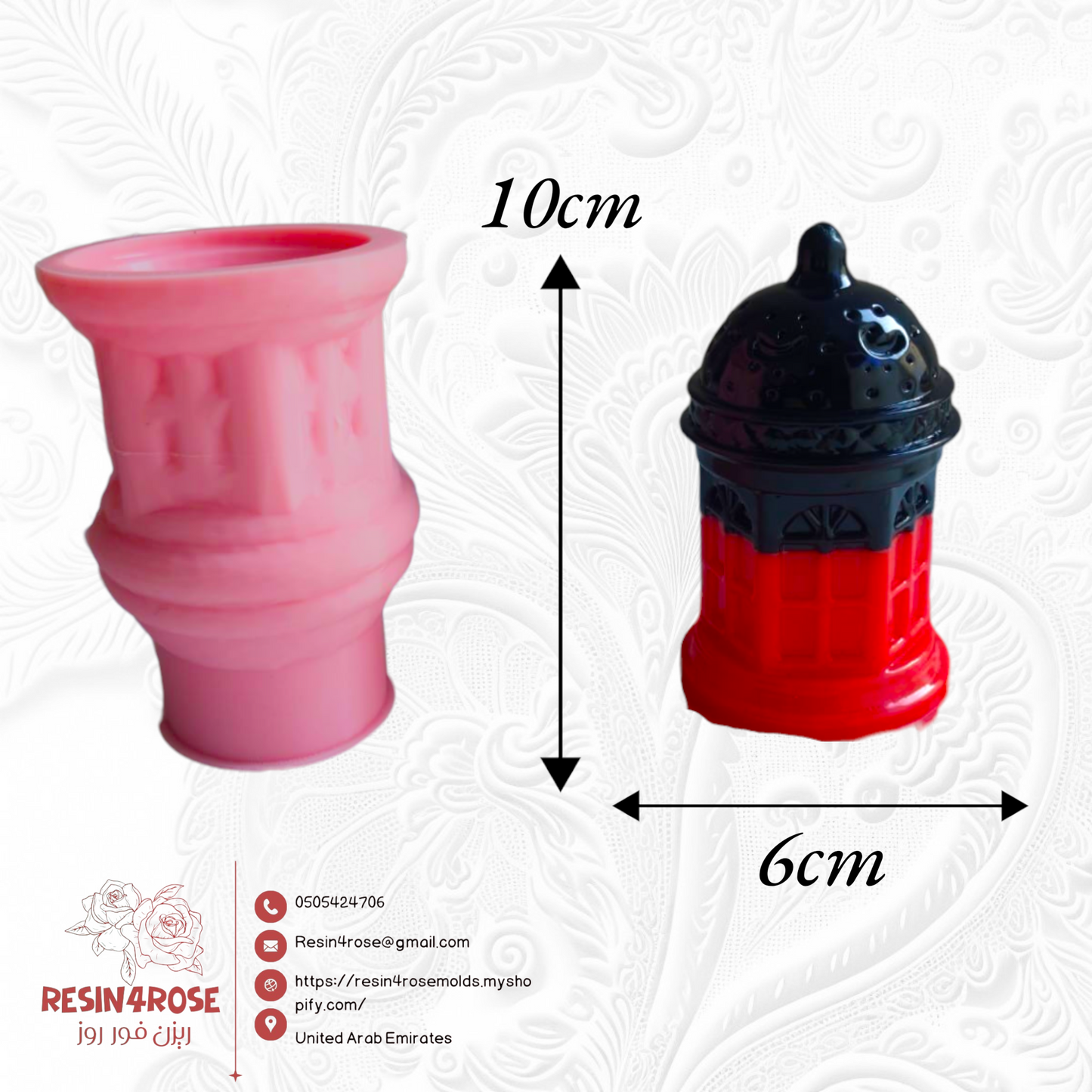 Silicone lantern molds are made of silicone for casting resin, plaster, and candles, suitable for making lanterns and candle holders. Featuring irregular shapes, these versatile epoxy resin molds are ideal for home decoration and crafts.