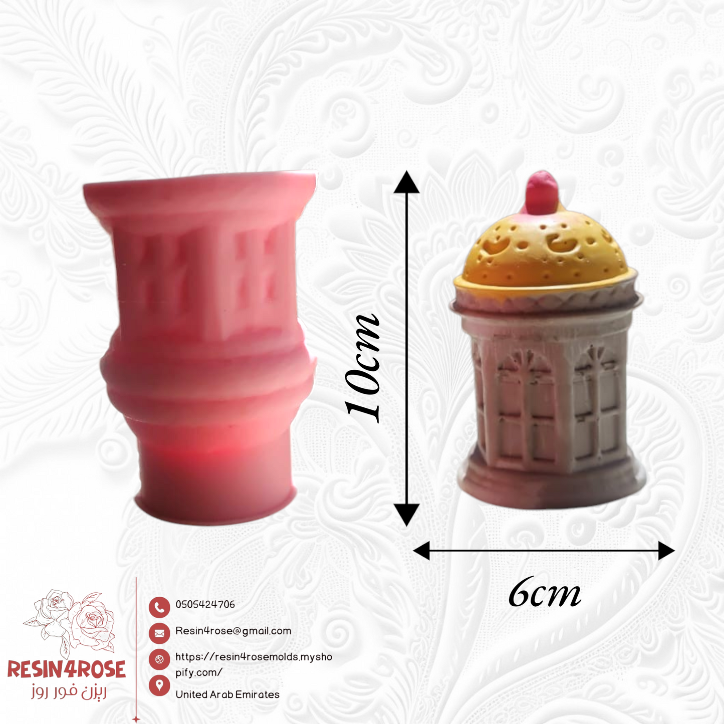 Silicone lantern molds are made of silicone for casting resin, plaster, and candles, suitable for making lanterns and candle holders. Featuring irregular shapes, these versatile epoxy resin molds are ideal for home decoration and crafts.