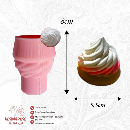 Silicone cupcake molds Silicone ice cream molds Silicone molds for making plaster sculptures and candles; resin decoration molds. These versatile epoxy resin molds are ideal for home decoration and crafts.