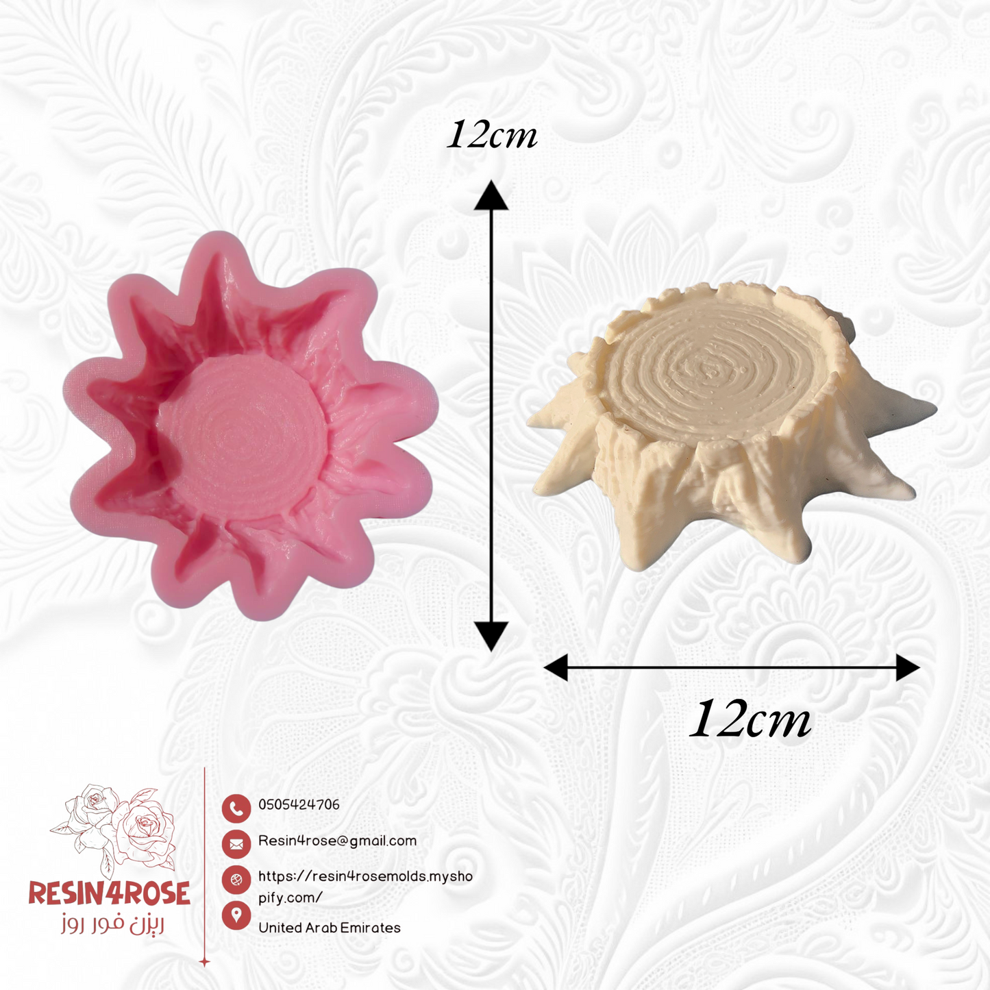 silicone cup holder Silicone molds for resin casting, suitable for making coasters and accessories, candle holders, and jewelry storage – featuring irregular shapes, these versatile epoxy resin molds are ideal for home decoration and crafts.