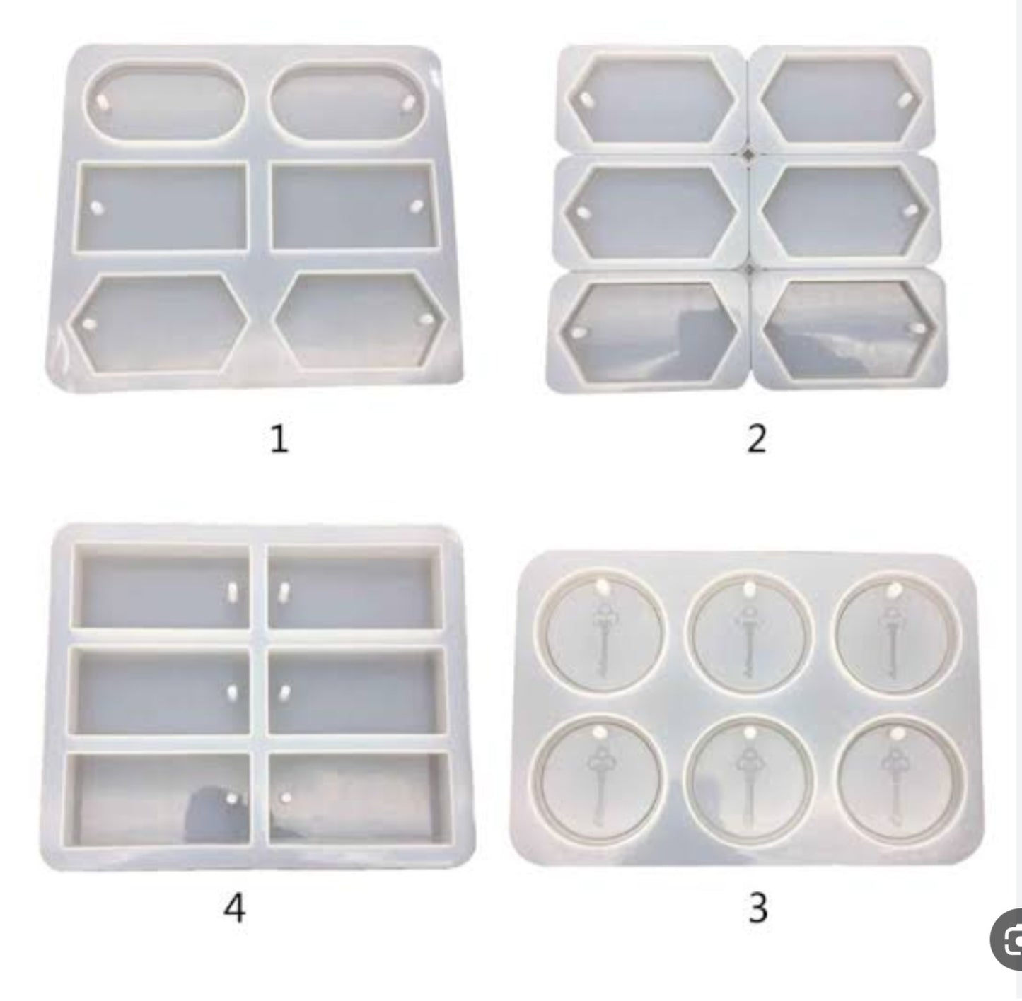 Multi-shaped silicone mold