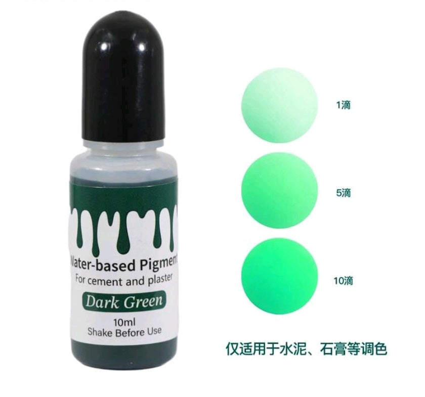 24 Concentrated colors for plaster and candles