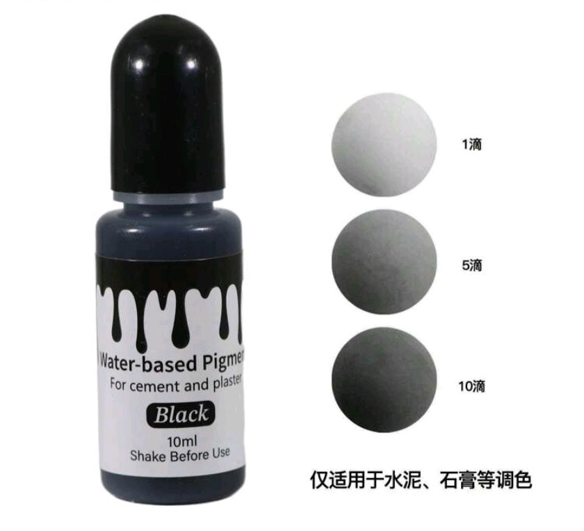 24 Concentrated colors for plaster and candles