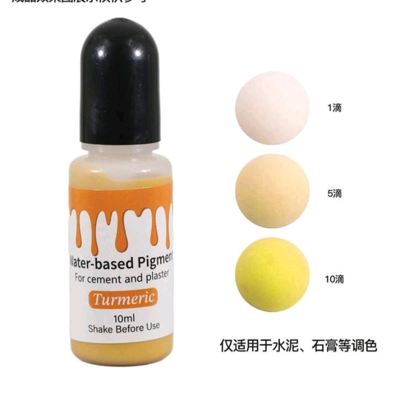 24 Concentrated colors for plaster and candles