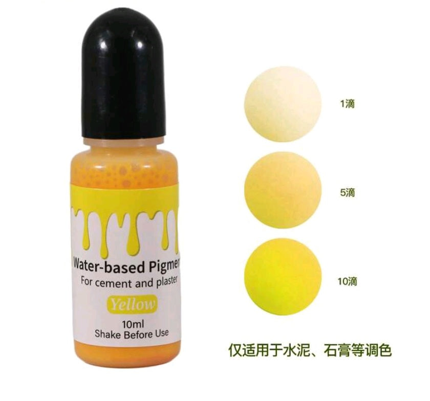 24 Concentrated colors for plaster and candles