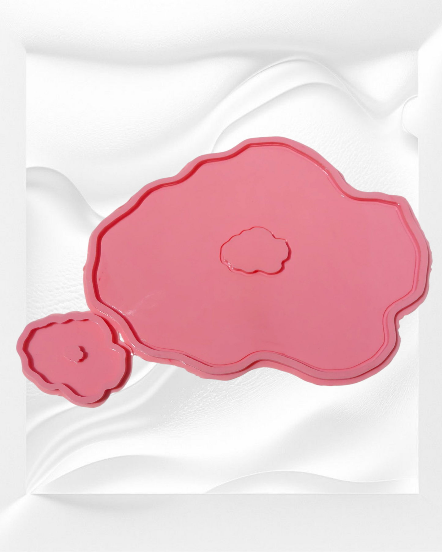 Large Rubber Geode Silicone Mold