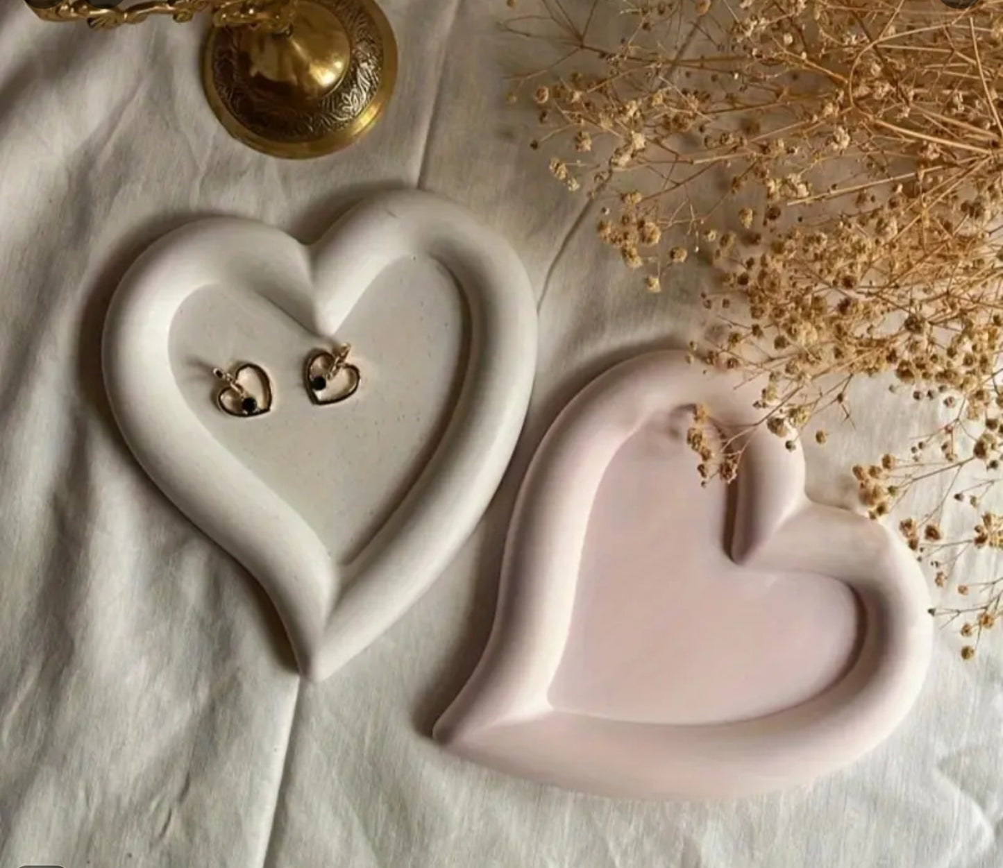 Hollow Heart and Star Silicone Mold