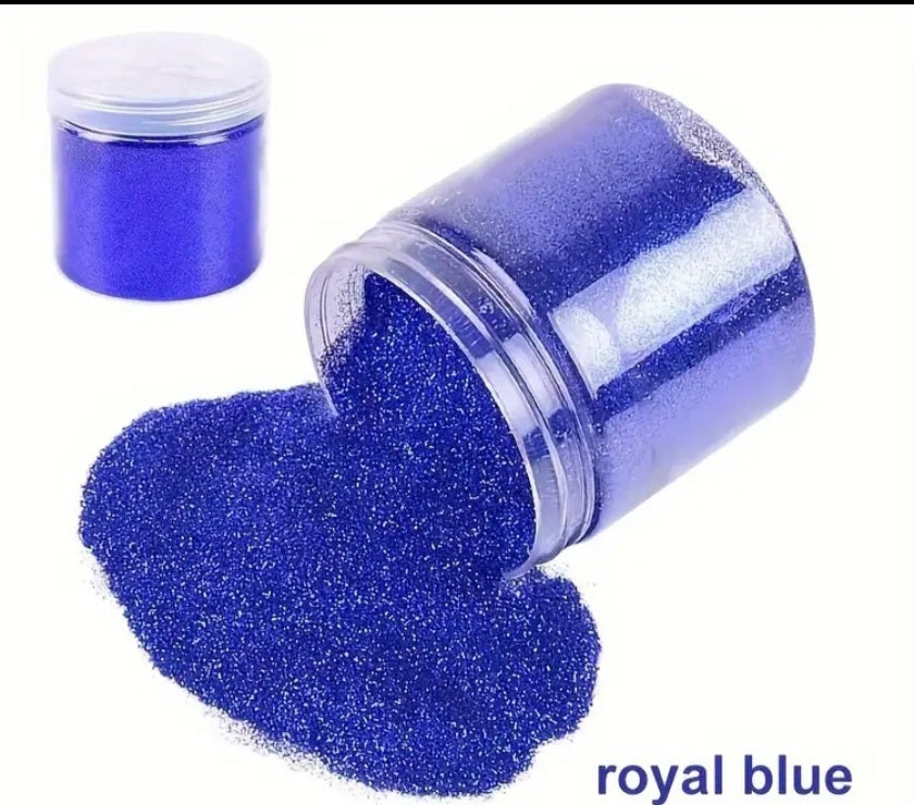 A package of canned glitter powder. Suitable for nail art, makeup, handicrafts, Christmas character, resin character, glossy glue, greeting cards, decorating the atmosphere of weddings/parties/gifts.