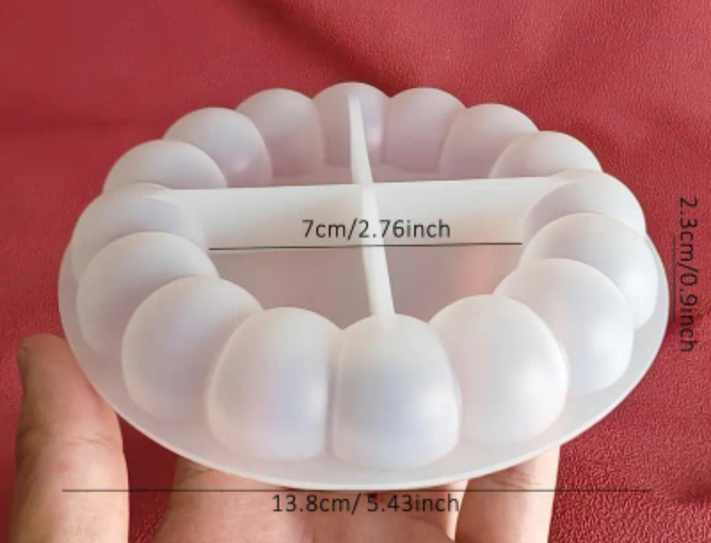 Round Bubbles Silicone Mold