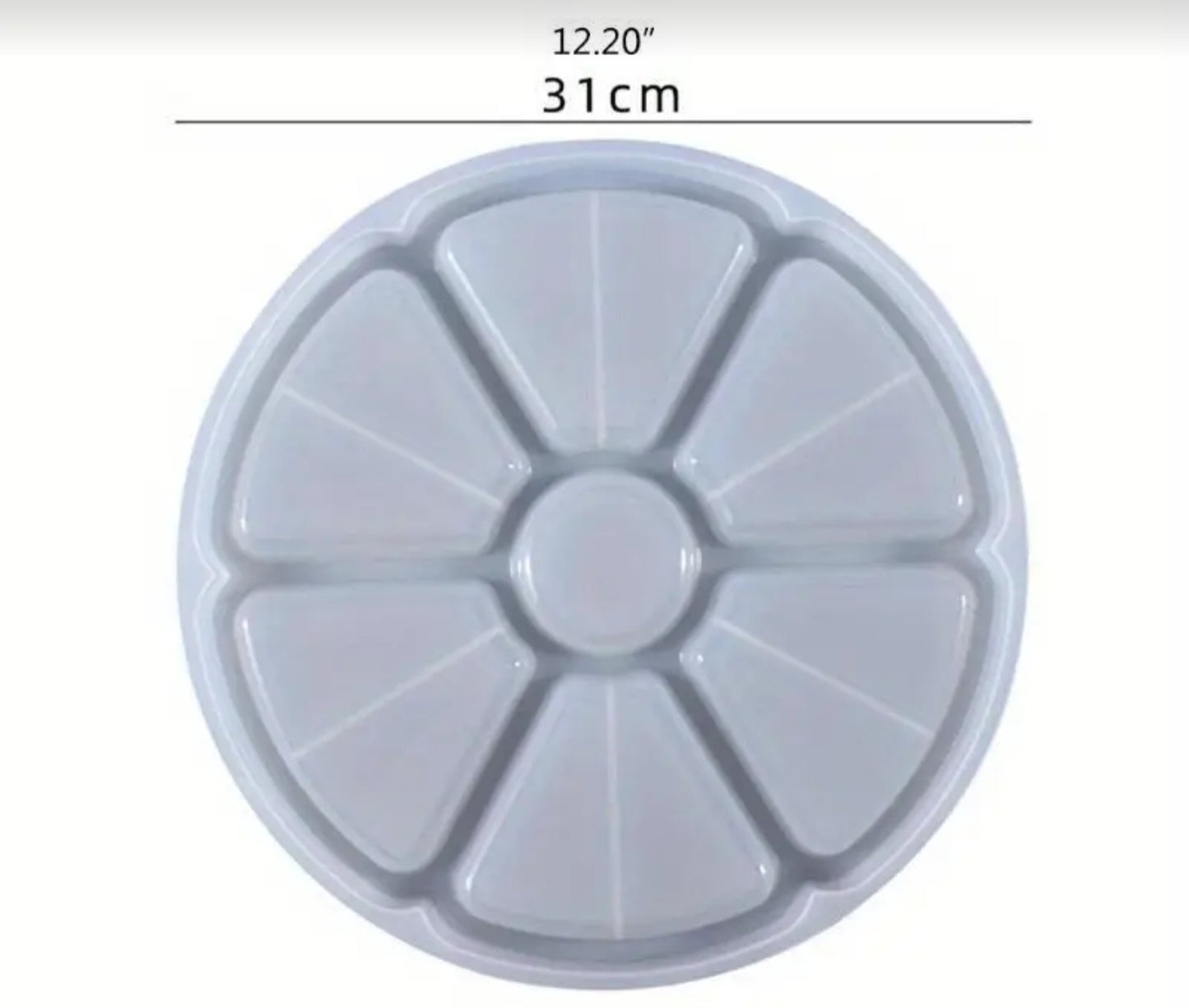 Deep silicone snack mold
