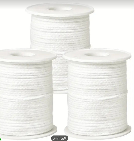 white candle wick