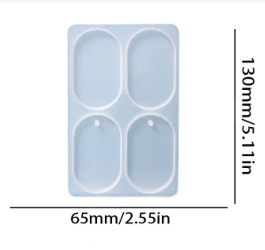 oval silicone mold
