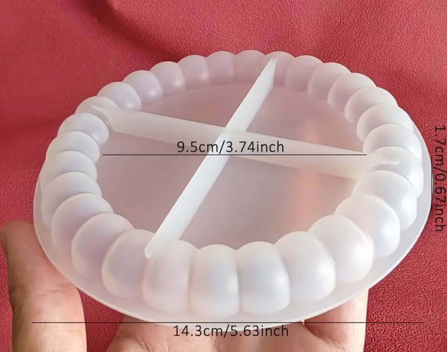Round Bubbles Silicone Mold